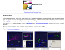 Tablet Screenshot of codesubwars.org